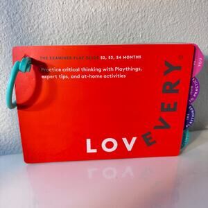 Lovevery The Examiner Play Guide Montessori Activity Book 52-54‎ Months Old
